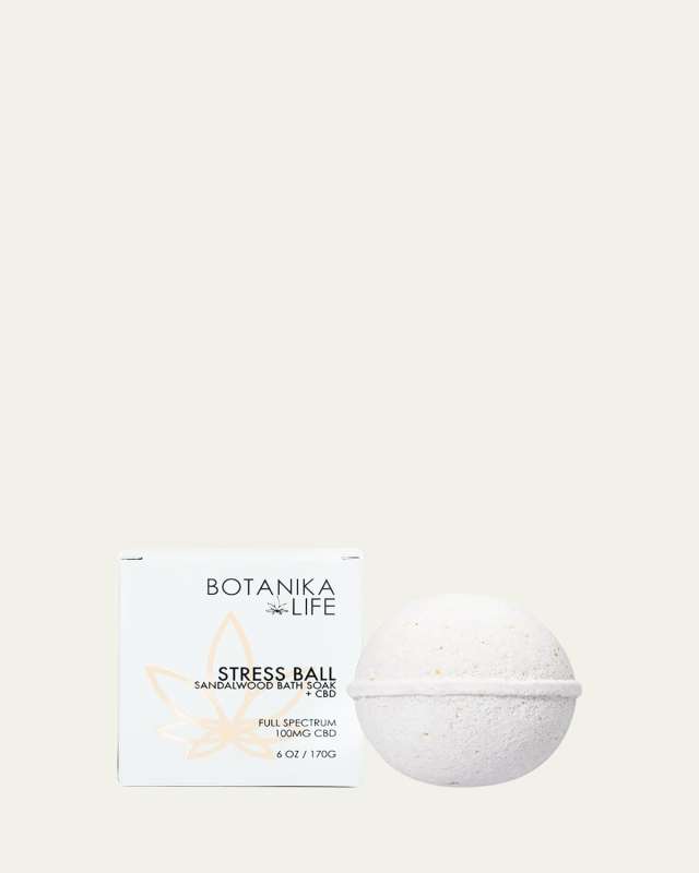6 oz. Sandalwood Stress Ball Bath Soak with CBD